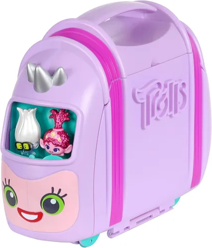 Vista 5 de DREAMWORKS TROLLS Band Together Mineez 10 piezas Rhonda Play & Display Case Exclusivo de Amazon
