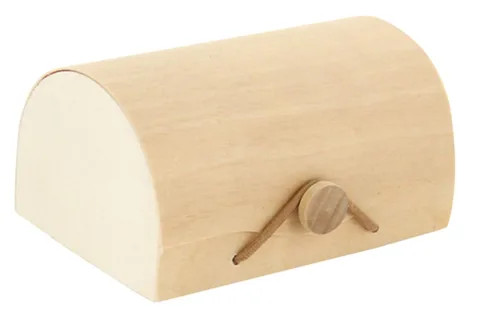 Vista 7 de PacknWood 210MAC7CYB Caja cilíndrica de madera para 7 macarons con pestillo - D: 2.5 pulgadas L: 8.9 pulgadas - 50 piezas