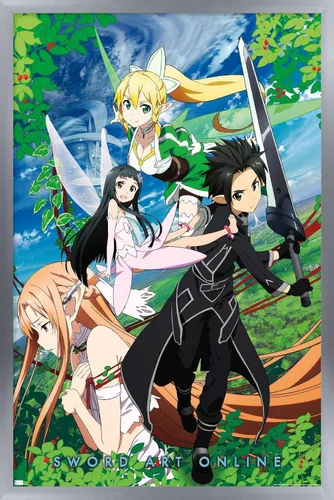 Vista 9 de Trends International Sword Art Online - Póster de pared Key Art 3