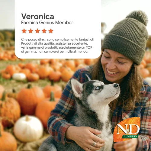 Vista 9 de Farmina - Alimento seco para perros adultos sin granos con calabaza, pollo y granada, mini raza