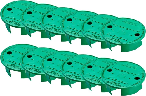 Vista 17 de Underhill Tapa de Caja de Válvula de Rociador Redonda, VersaLid 6 Pulgadas a 7 Pulgadas Universal, Cubierta para Sistema de Riego Automático