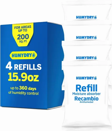 Vista 5 de HUMYDRY USA4311803C6 - Recambio de absorción de humedad sin perfume, 15.9 onzas, paquete de 3