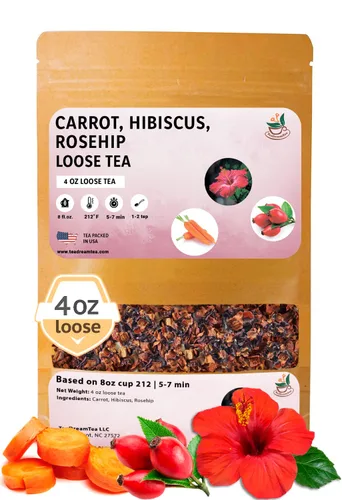 Vista 33 de TeaDreamTea Muestra de té de hierbas sueltas 8 paquetes de té de hierbas Té de hierba de limón Hoja suelta Té de caléndula flores secas Té