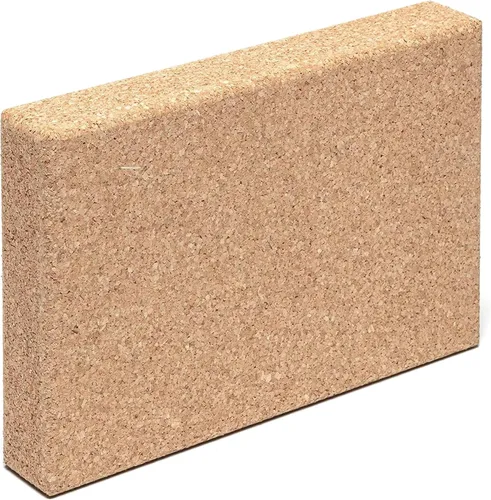 Vista 10 de Go4Cork Cork Yoga Block Non-Toxic, Alternative To Foam Yoga Blocks Odorless, Soft, Non-Slip, Workout & Exercise Yogi Gift Accessories Men &