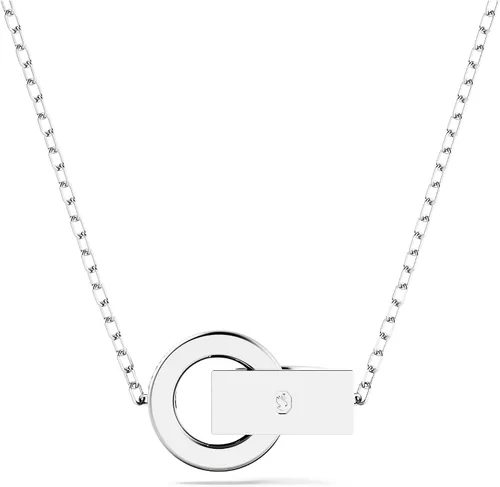 Vista 4 de SWAROVSKI Hollow Collection - Collar con colgante de lazo entrelazado