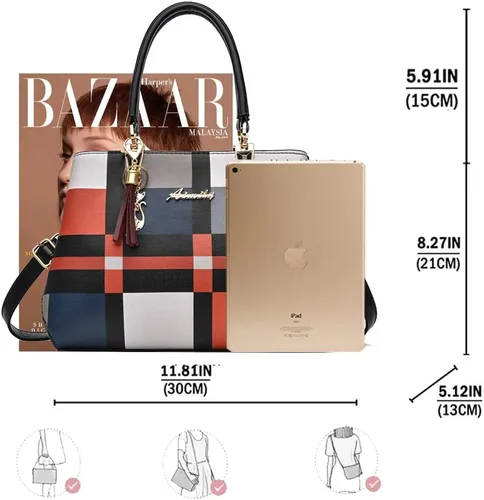 Vista 5 de ALARION - Bolsos de mano y de hombro para mujer, carteras y bolsos de diseño