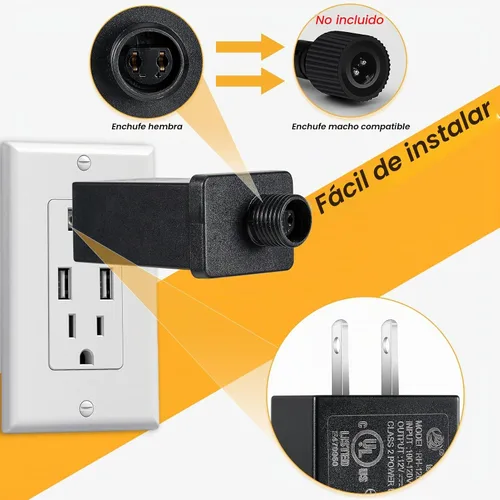 Vista 4 de Adaptadores inflables de repuesto para patio, transformadores de bajo