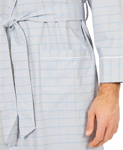 Vista 5 de Nautica mens Long-sleeve Lightweight Cotton Woven-robe