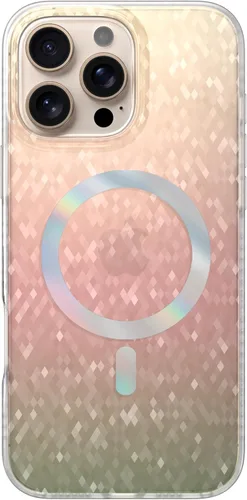 Vista 52 de LONLI Hue - para iPhone 15 Pro Max [Compatible con Magsafe] - Funda de teléfono floral dorada - [Amortiguador de 360°] - Funda de teléfono linda