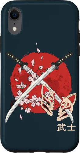 Vista 9 de Carcasa para iPhone 12 mini con espada de Samurai Katana japonesa, diseño de flor de cerezo