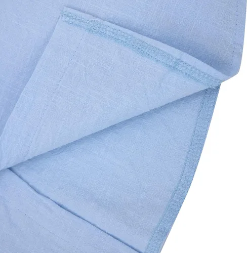Vista 4 de Camisa de lino de algodón para hombre casual con botones manga larga para verano para la playa ajuste regular para cambray