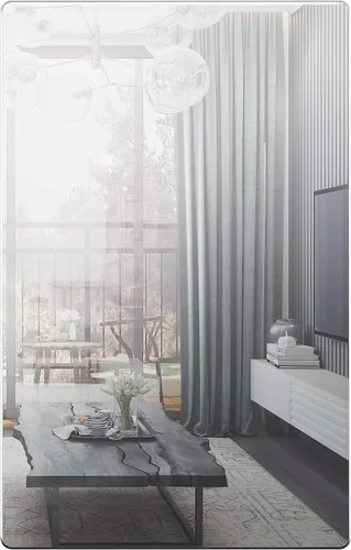 Vista 22 de LIDER Placa de pared en blanco, resistente a la temperatura y a los impactos, reflectante, cubierta sin tornillos, decoración moderna