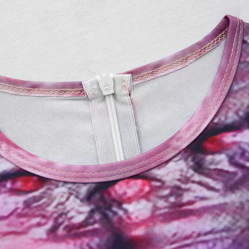 Vista 2 de RICHALE Demogorgon - Disfraz de monstruo de terror para niños, trajes de Halloween con máscara de 5 a 12 años
