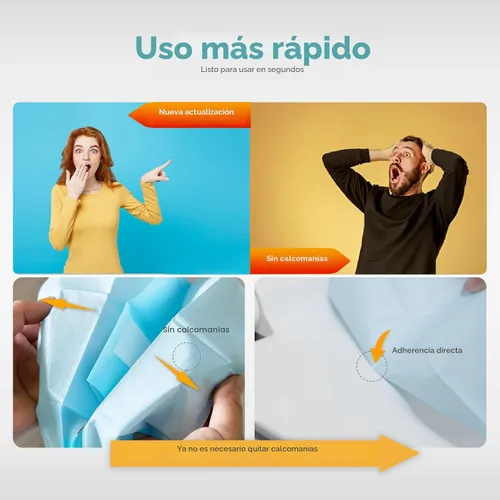 Vista 3 de TRIPTIPS Fundas de asiento de inodoro, paquete de viaje desechables, 60 unidades, uso más rápido, sin adhesivos, impermeable, funda de asiento