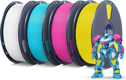 Vista 28 de SUNLU Filamento PETG de 0.07 in, 2.2 lbs, negro