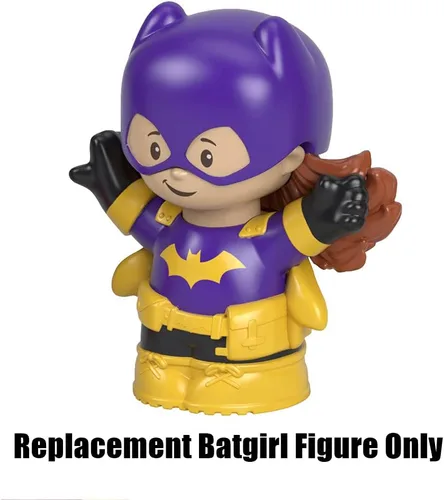 Vista 4 de Pieza de repuesto para Fisher-Price Little People DC Super Friends - GMJ14 ~ Figura de repuesto de Batgirl