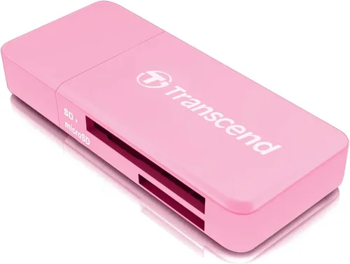 Vista 3 de Transcend RDF5, Rosado