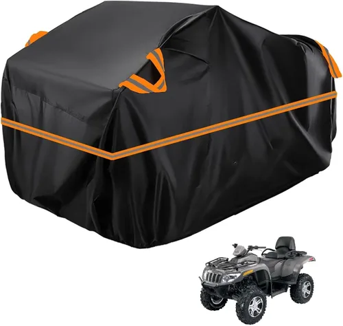 Vista 85 de Cubierta para ATV impermeable compatible con Arctic Cat H1 EFI TRV Cruiser 4x4 2011, cubierta de 210D para vehículos de 4 ruedas, cubierta para quad