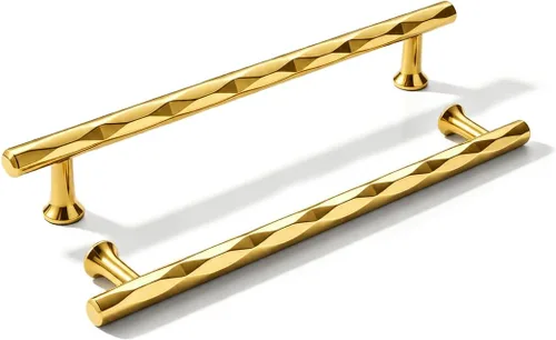 Vista 37 de Paquete de 1 tirador de gabinete de bronce aceitado martillado de 12 Bronce frotado con aceite