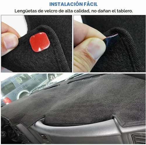 Vista 5 de Cubierta de Tablero Compatible con Silverado 1500 2500 3500 1999-2006 GMC Sierra Pickup Avalanche Tahoe Suburban GMC Yukon 2000-2006 Cubierta