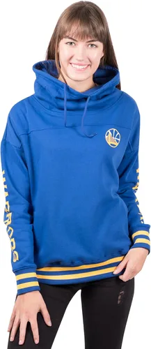 Vista 19 de Ultra Game - Sudadera con capucha de forro polar para mujer de la NBA con cuello de embudo