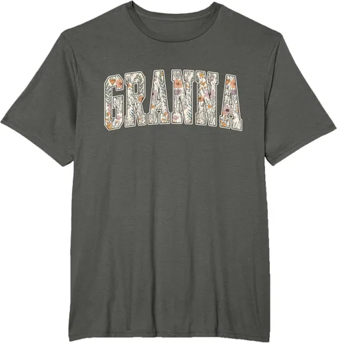 Vista 6 de Granna - Camiseta retro para el día de la madre Negro
