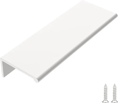 Vista 18 de Goldenwarm - Paquete de 10 tiradores negros de 2-1/2 pulgadas con borde de dedo, tiradores para cajones de cocina, color negro mate, manijas