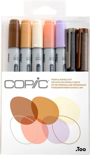 Vista 6 de Copic Marker Doodle - Paquete de marcadores