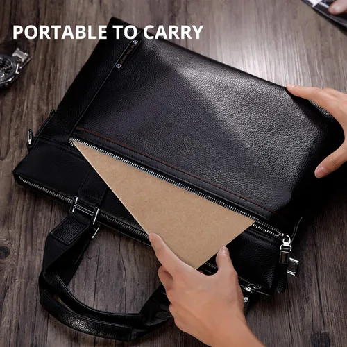 Vista 7 de TWONE Cuaderno, paquete de 6 cuadernos de papel kraft de tapa blanda, cuadrícula de puntos, cuadernos para oficina, escuela, negocios, trabajo