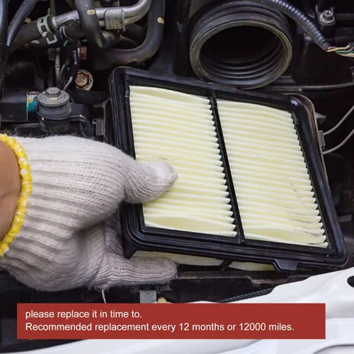 Vista 4 de Filtro de aire de cabina de motor para Mazda 3 (2014-2018) Mazda 6 (2014-2021) CX-5 (2013-2023) (excepto Turbo)