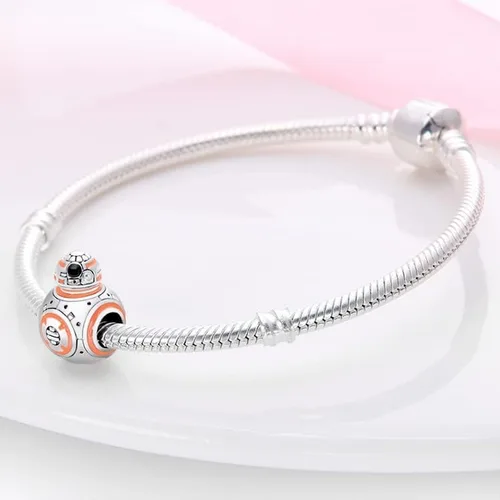 Vista 2 de LIGHTDOG Star Wars Charms Beads fits Pandora Charm Bracelets for Woman,925 Sterling Silver Dangle Pendant Bead,Mother's Day Gift Girl Jewelry Beads