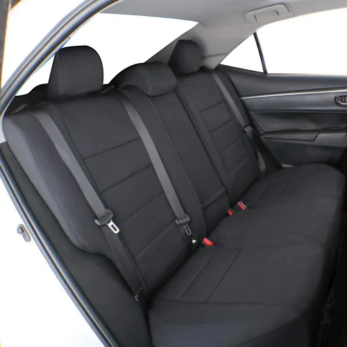 Vista 4 de EKR Compass 2011-2017 Juego completo de fundas de asiento de automóvil, ajuste personalizado para Jeep Compass, protector de asiento de automóvil