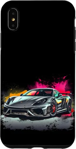 Vista 11 de Funda gráfica para iPhone 16 Supercar Exotic Sports Car Concept Car Poster