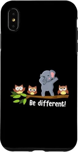 Vista 7 de Funda para iPhone 15 Be Different Elephant Men Women Be You Autism Elephant Case