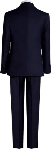 Vista 2 de ELPA ELPA Traje de niño ajustado para niños, trajes formales de esmoquin (5 piezas)