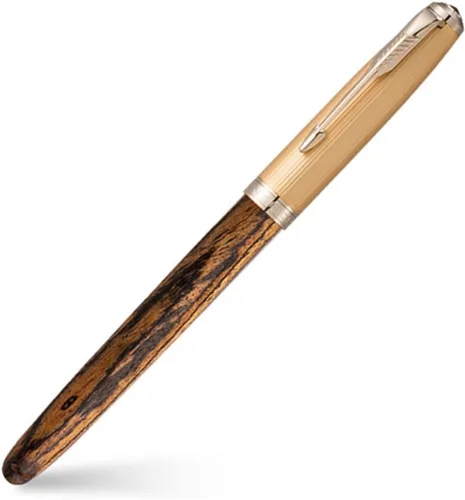 Vista 12 de Jinhao 85 Pluma Estilográfica Punta Extra Fina 0.015 in (Negro)