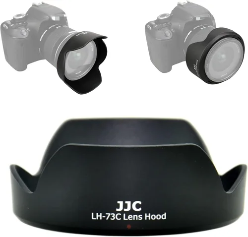 Vista 11 de JJC EW-60F Parasol reversible para lente Canon RF-S 18-150mm F3.5-6.3 is STM en EOS R7 R10 y para lente Canon EF-M 18-150mm F3.5-6.3 is STM en EOS