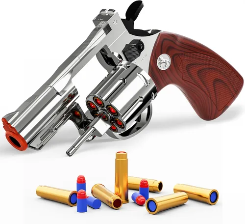 Vista 4 de Carcasa compatible para Xuyongjun_Revolver Toy Foam Blaster