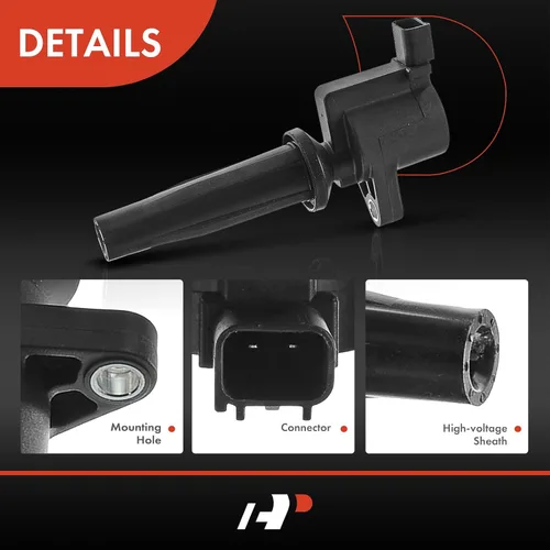 Vista 5 de A-Premium Paquetes de bobinas de encendido compatibles con vehículos Ford y Mazda - 2.0L 2.3L - Escape 2005-2008, Focus 2003-2011, Transit Connect