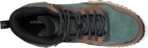 Vista 2 de Merrell Botas de senderismo impermeables Wildwood Mid Leather para hombre