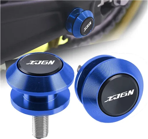 Vista 2 de 6MM Motocicleta CNC Swingarm Carretes Soporte Tornillos deslizantes para Yamaha XJ6N XJ 6N XJ-6N XJ6 N 2009 2010 2011 2012 2013 2014 2015 2016 negro