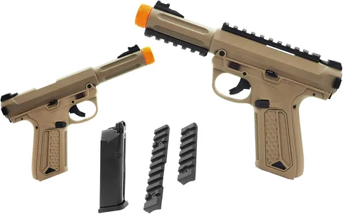 Vista 7 de ASG AAP-01 Assassin 312 FPS GBB Blowback Pistola Airsoft Color Negro/Bronceado