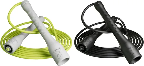 Vista 16 de Cuerda de Saltar para Entrenamiento, Cuerda de Saltar de PVC de 5mm, Longitud Ajustable con Manijas a Prueba de Rompimiento, Ideal