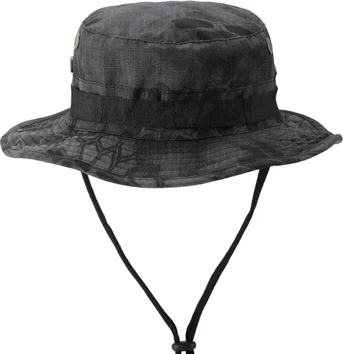 Vista 11 de FRTKK Sombrero militar Boonie táctico ajustable Boonie sombreros para hombres mujeres caza pesca al aire libre safari sol