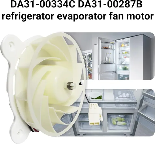 Vista 3 de DA31-00287B Motor del ventilador del evaporador del refrigerador apto para refrigerador Samsung DA31-00334C DA31-00334A DA96-00968A 3954921