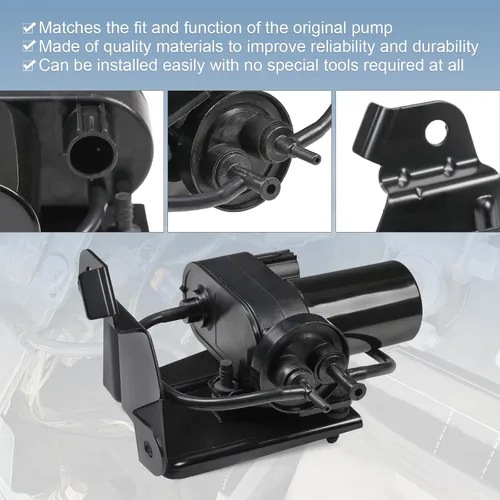 Vista 4 de Bomba de vacío eléctrica compatible con Ford F250 F350 F450 F550 Super Duty F650 F750 Excursion E350 E450 compatible con Dodge Ram 2500 3500