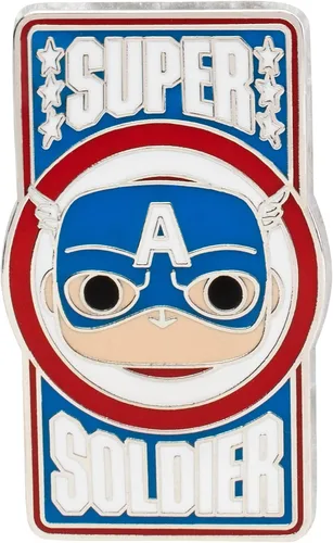 Vista 3 de Loungefly Marvel Avengers MVPN0143 - Juego de pines de 4 piezas, exclusivo de Tienda, multicolor, multicolor