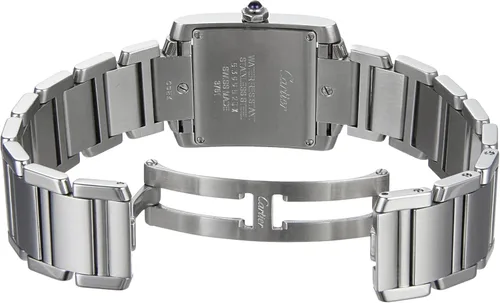 Vista 5 de CARTIER Reloj de cuarzo plateado WSTA0005 con pantalla analógica para mujer, plateado, Movimiento de cuarzo