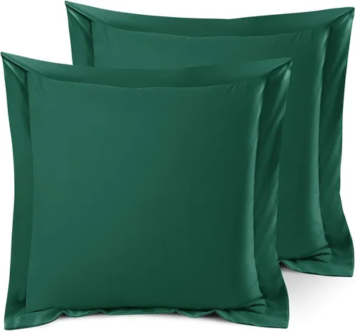 Vista 57 de Nestl Juego de 2 fundas tipo sham de almohada suaves - Fundas de almohada de microfibra de doble cepillado - Fundas de almohada de cama premium