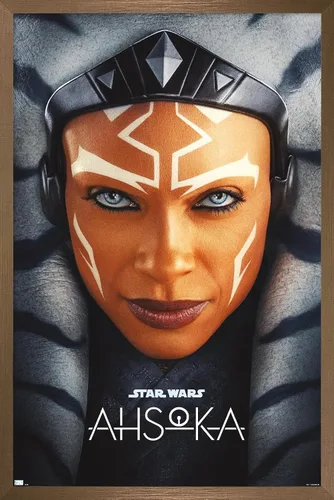 Vista 15 de Trends International Star Wars: Ahsoka - Póster de pared de una hoja, 14.72 x 22.37 pulgadas, versión enmarcada de madera de granero Versión